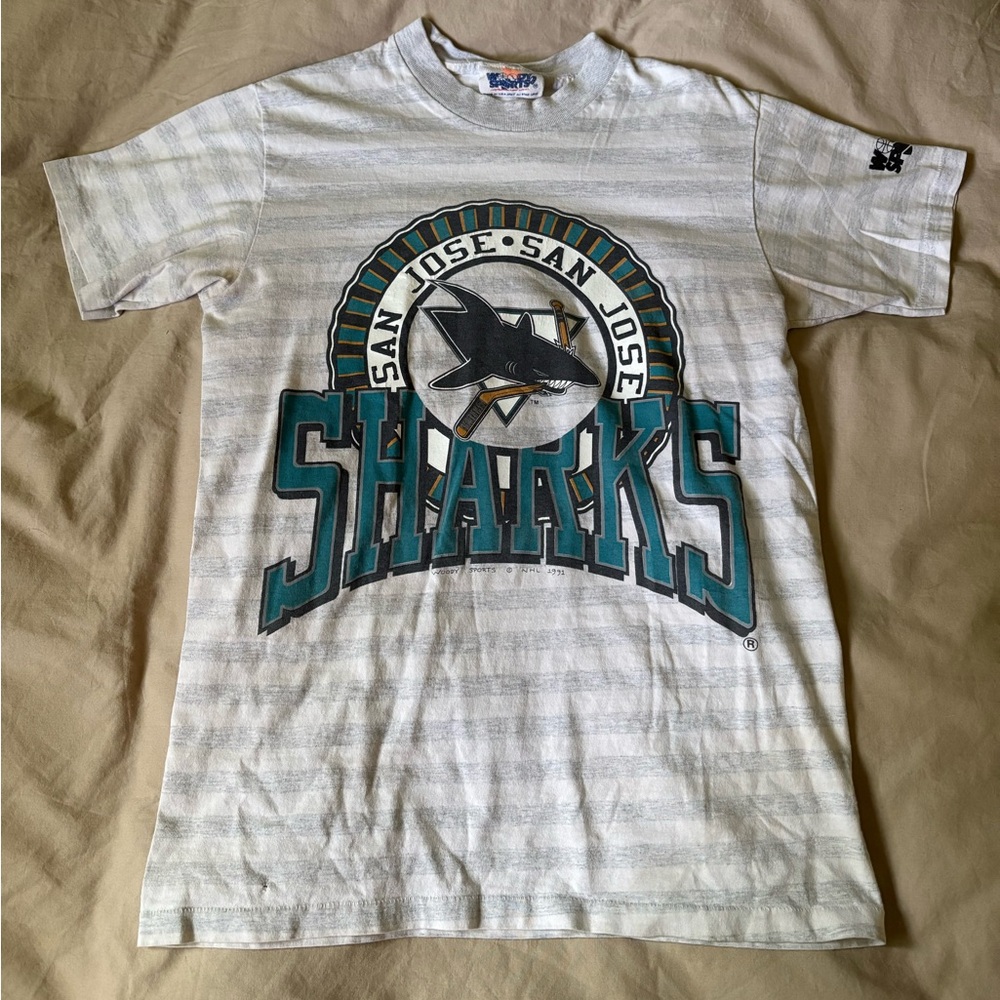 Vintage San Jose Sharks Tee 1991